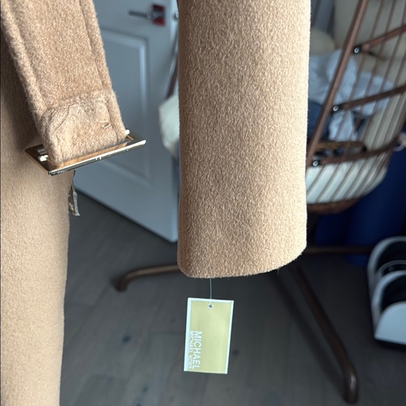 Camel Wool Blend Coat - Picture 2 of 4